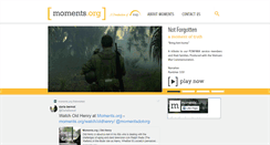 Desktop Screenshot of moments.org
